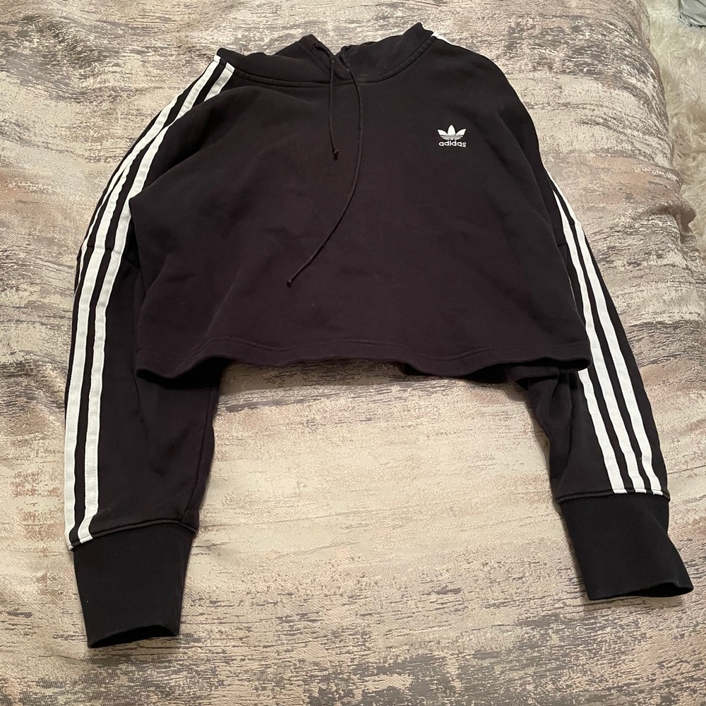 Adidas crop sweatshirt